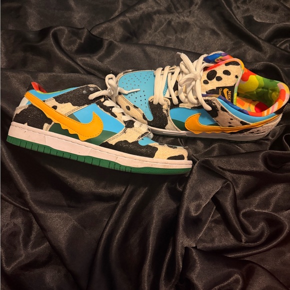 Nike Other - Nike Multicolor Cow Print Sneakers
